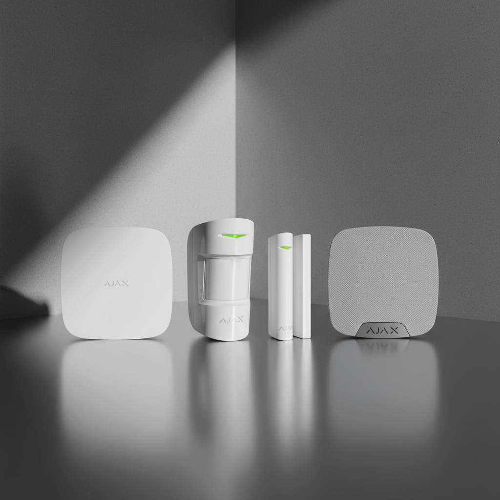 Ajax Larmpaket Hub2 plus Vit