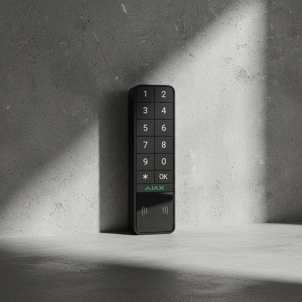 Svart KeyPad Outdoor 